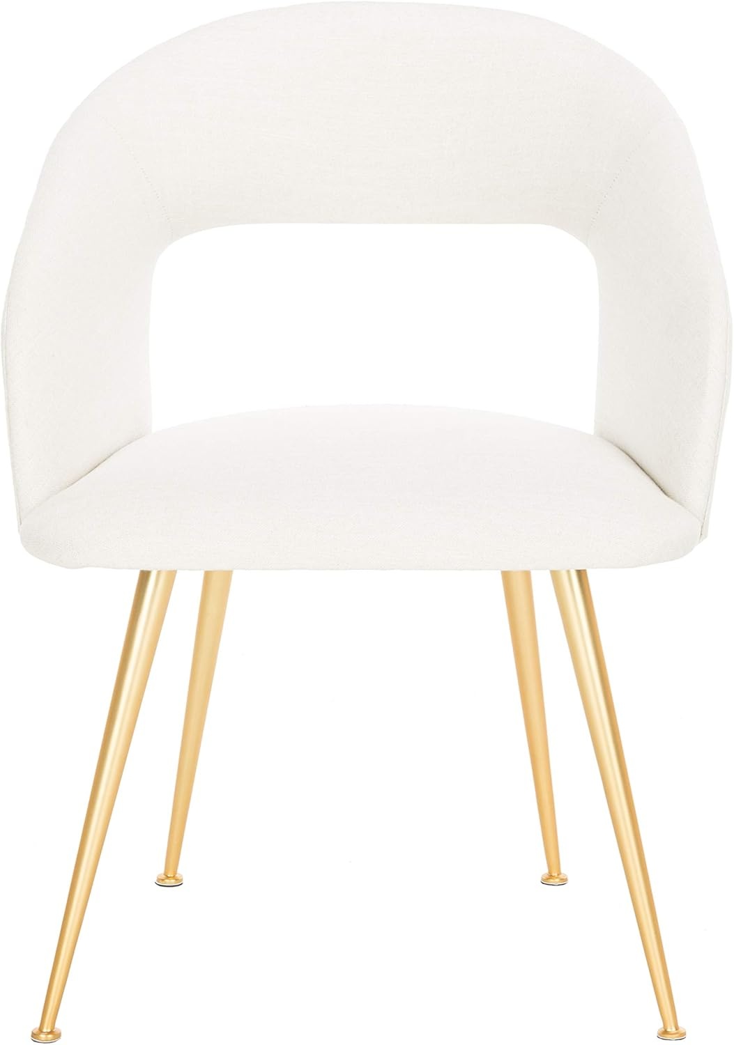 image:imageSafavieh Couture Home Lorina MidCentury Cream and Gold Dining ChairCream Gold