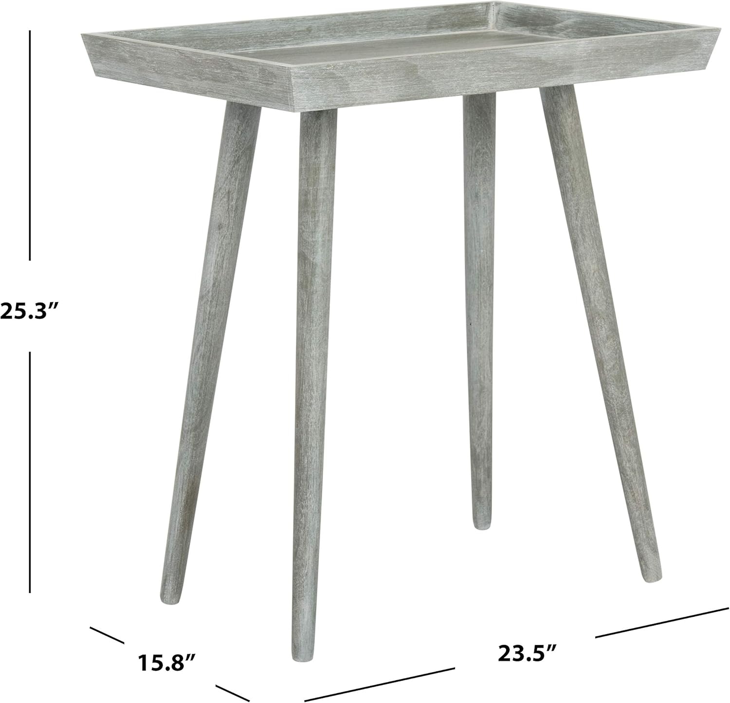 image:imageSafavieh Home Nonie Modern Slate Grey Accent TableSlate Grey