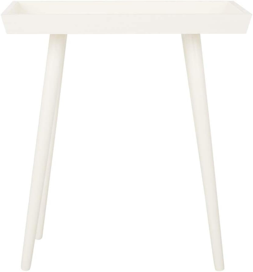 image:imageSafavieh Home Nonie Modern Slate Grey Accent TableVintage White