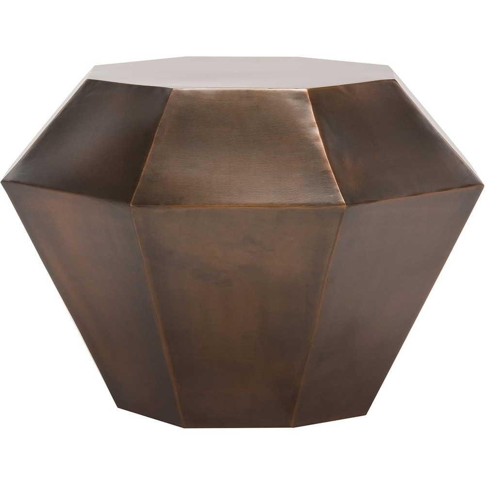 image:imageSafavieh Home Grace Antique Copper Diamond Accent TableAntique Copper