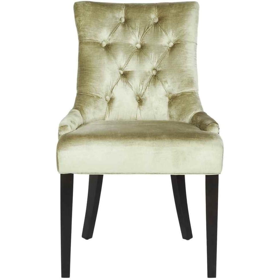 image:imageSafavieh Mercer Collection Heather Dining Chairs Beige Set of 2Antique Sage