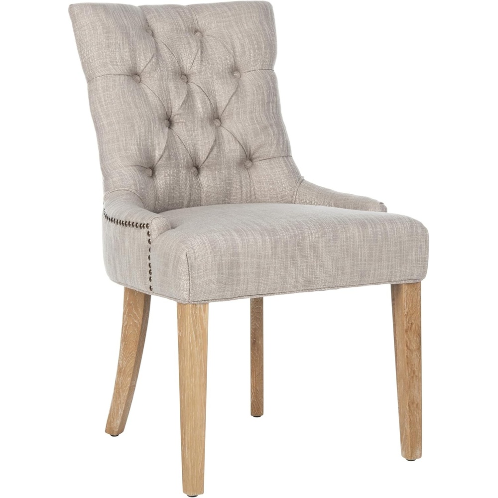 image:imageSafavieh Mercer Collection Heather Dining Chairs Beige Set of 2Grey