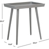 Safavieh Home Nonie Modern Slate Grey Accent Table(Slate / Grey)