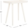 Safavieh Home Nonie Modern Slate Grey Accent Table(Vintage White)