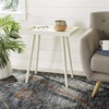 Safavieh Home Nonie Modern Slate Grey Accent Table(Vintage White)