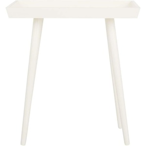 Safavieh Home Nonie Modern Slate Grey Accent Table(Vintage White)
