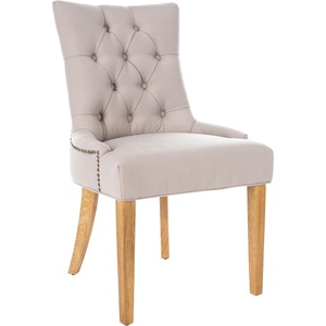 Safavieh Mercer Collection Heather Dining Chairs, Beige, Set of 2(Taupe)
