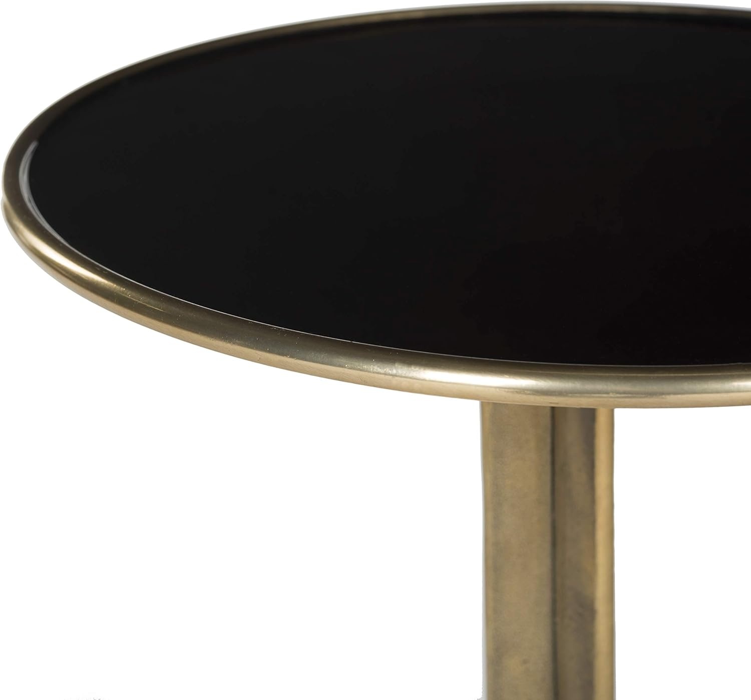image:imageSafavieh Home Brent Antique Brass Round Accent Table
