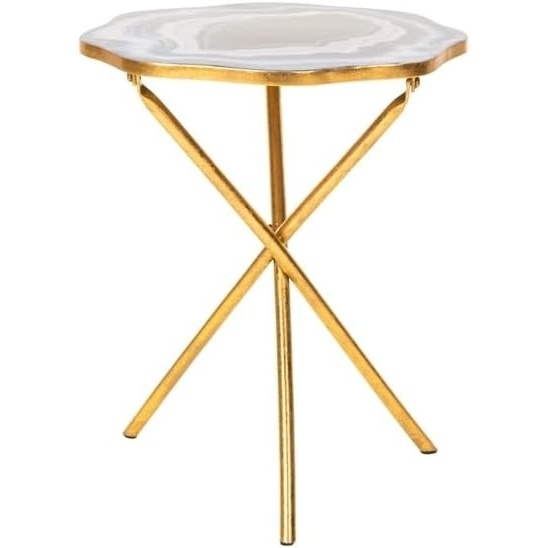 image:imageSafavieh Celeste Faux Agate Side Table