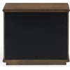 SAFAVIEH Couture – Octavian Rope Detail Nightstand – Walnut Oak – 2-Drawer Storage – Fully Assembled – Ideal for Bedroom, Guest Room, 30″ W x 18″ D x 26″ H (SFV2233B)(Dark Walnut)