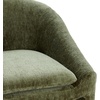 SAFAVIEH Couture Collection – Kagan Olive Green Chenille 27 Inch Counter Stool, Upholstered Counter-Height Seating with Curved Back, Fully Assembled (SFV4857B)(Olive Green)