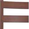 SAFAVIEH Couture Collection – Leroux Walnut & Beige Ladder Back Dining Chair Set of 2, Upholstered Linen Seat, Modern Farmhouse Style (SFV6704A-SET2)(Walnut/Beige)