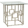 SAFAVIEH Home Collection Dermot Silver Accent Table
