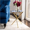 Safavieh Celeste Faux Agate Side Table