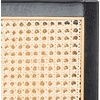 Safavieh Couture Home Collection Malik Black and Natural Rattan Dining Chair(Black / Natural)