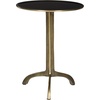 Safavieh Home Brent Antique Brass Round Accent Table