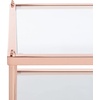 Safavieh Home Noelia Gold 3-tier Square Accent Table(Rose Gold)