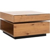 SAFAVIEH Couture Collection Geraldo Modern Oak Rotating Coffee Table (Fully Assembled)