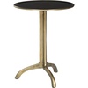 Safavieh Home Brent Antique Brass Round Accent Table