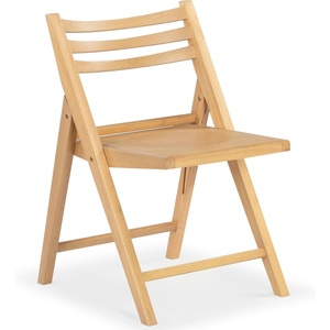 SAFAVIEH Couture Collection Jacie Black Seat Folding Chair Set of 2 (Fully Assembled)(Natural)