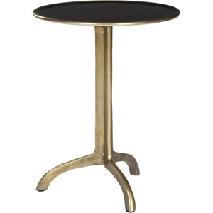 Safavieh Home Brent Antique Brass Round Accent Table