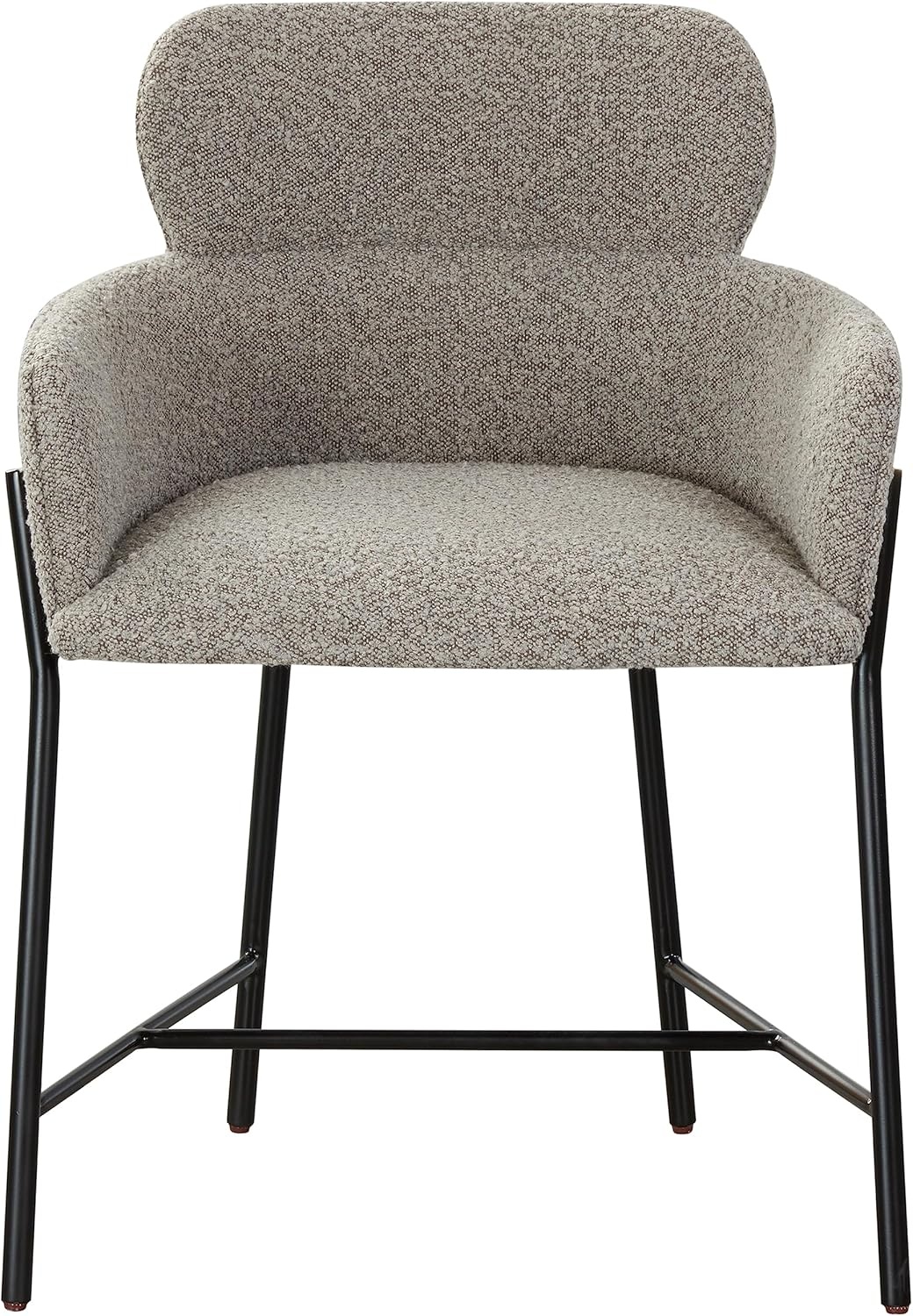 image:imageSAFAVIEH Couture Charlize Velvet Dining ChairLight GreyBlack