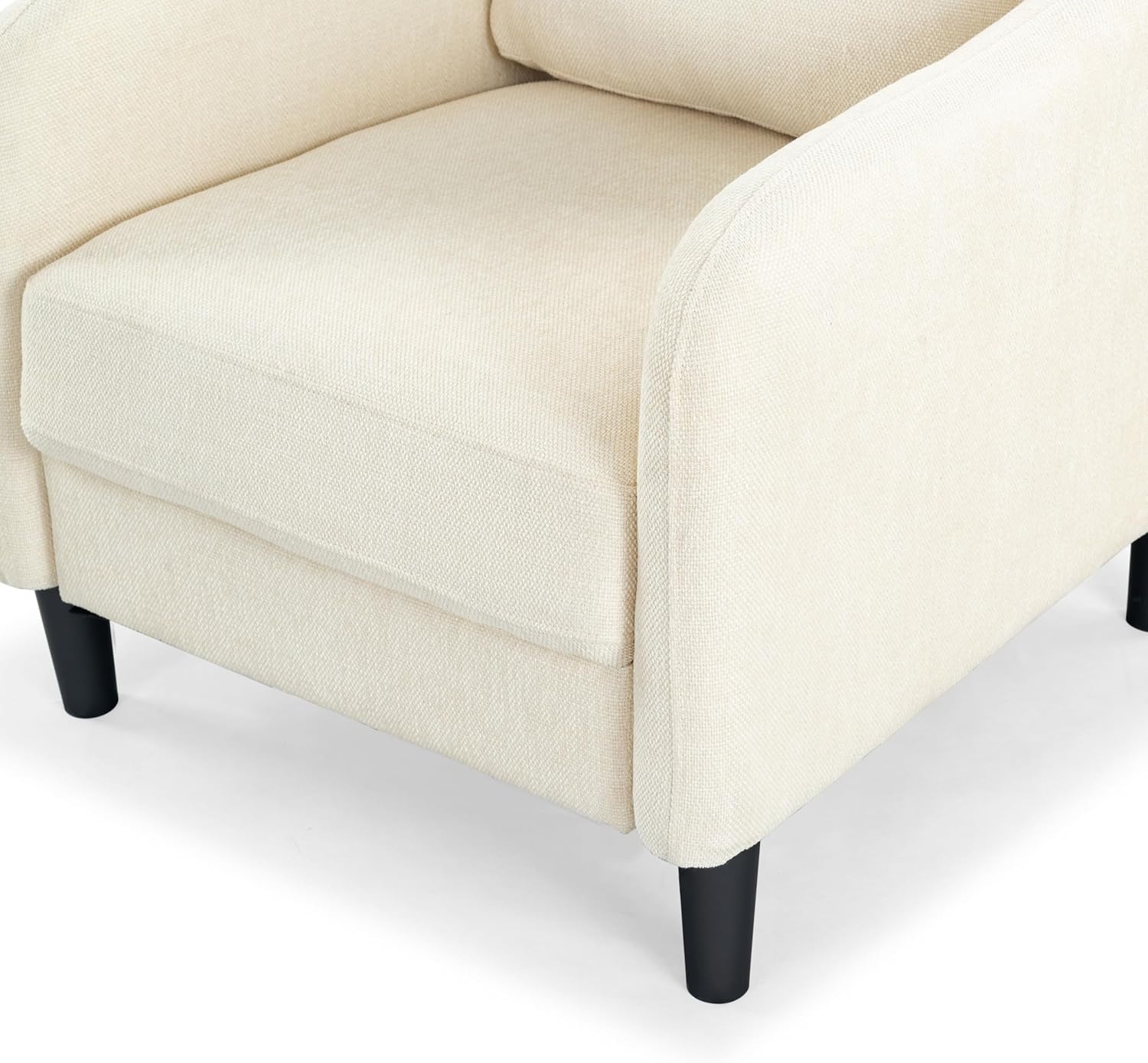 image:imageSAFAVIEH Couture Collection Edalynn Modern Cream Accent ChairCream