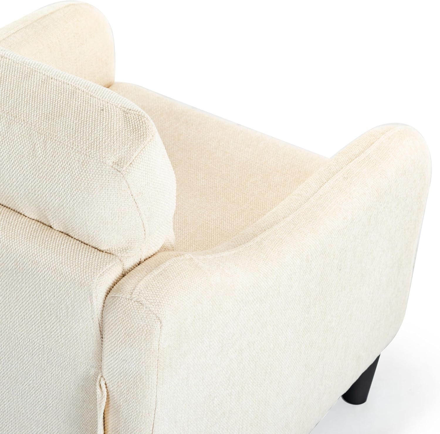 image:imageSAFAVIEH Couture Collection Edalynn Modern Cream Accent ChairCream