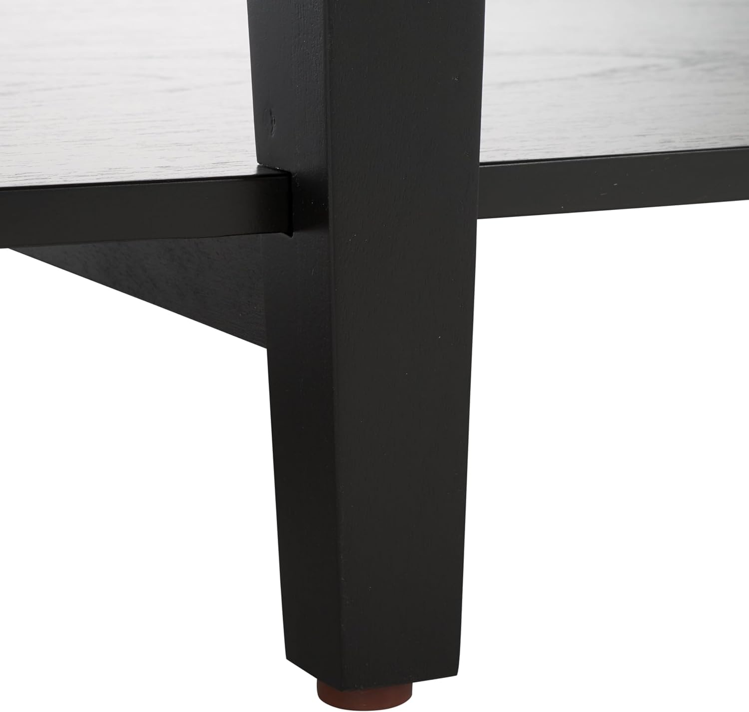 image:imageSAFAVIEH Couture Collection Leonardi Black Oval Coffee TableBlack