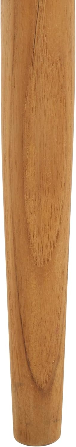 image:imageSAFAVIEH Couture Outdoor Collection Samoa Natural Brown Brazilian Teak Solid Wood Patio Accent Table