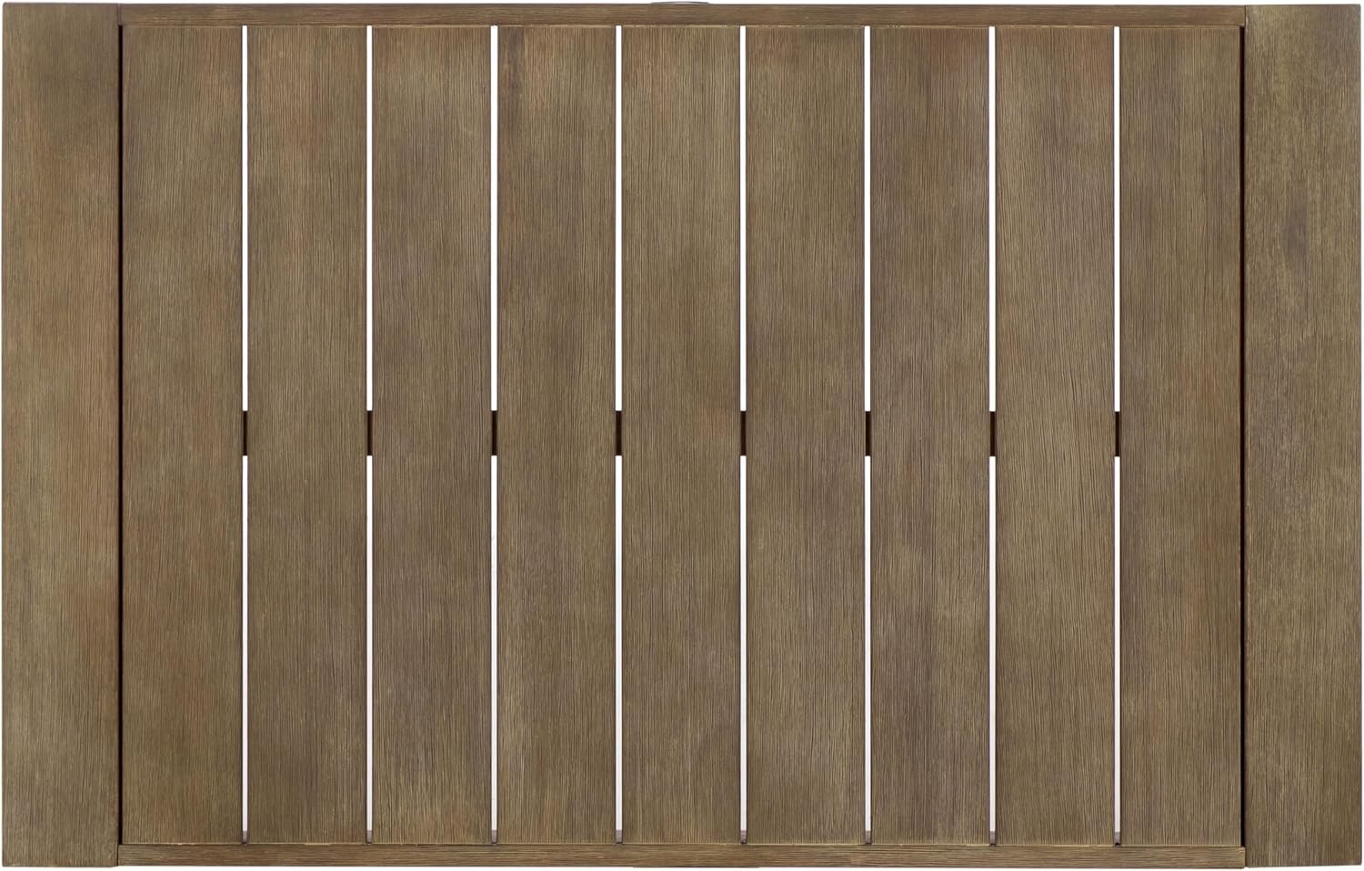 image:imageSAFAVIEH Couture Outdoor Collection Santiago Natural Solid Wood Coffee Table