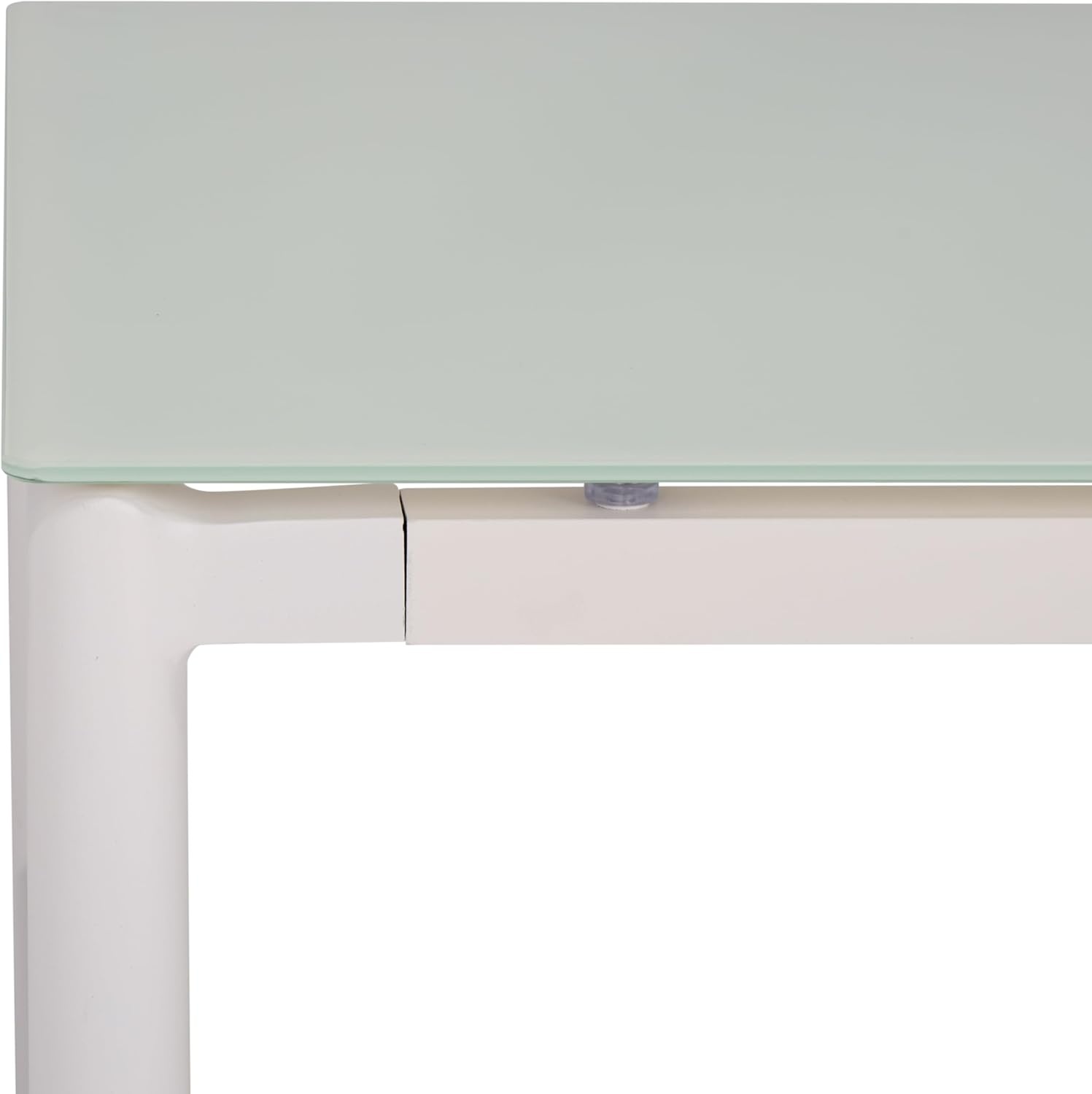image:imageSAFAVIEH Couture Outdoor Patio Furniture Collection Chryssa Rectangular Coffee Table White Aluminum Frame with Glass Top CPT4009AWhite