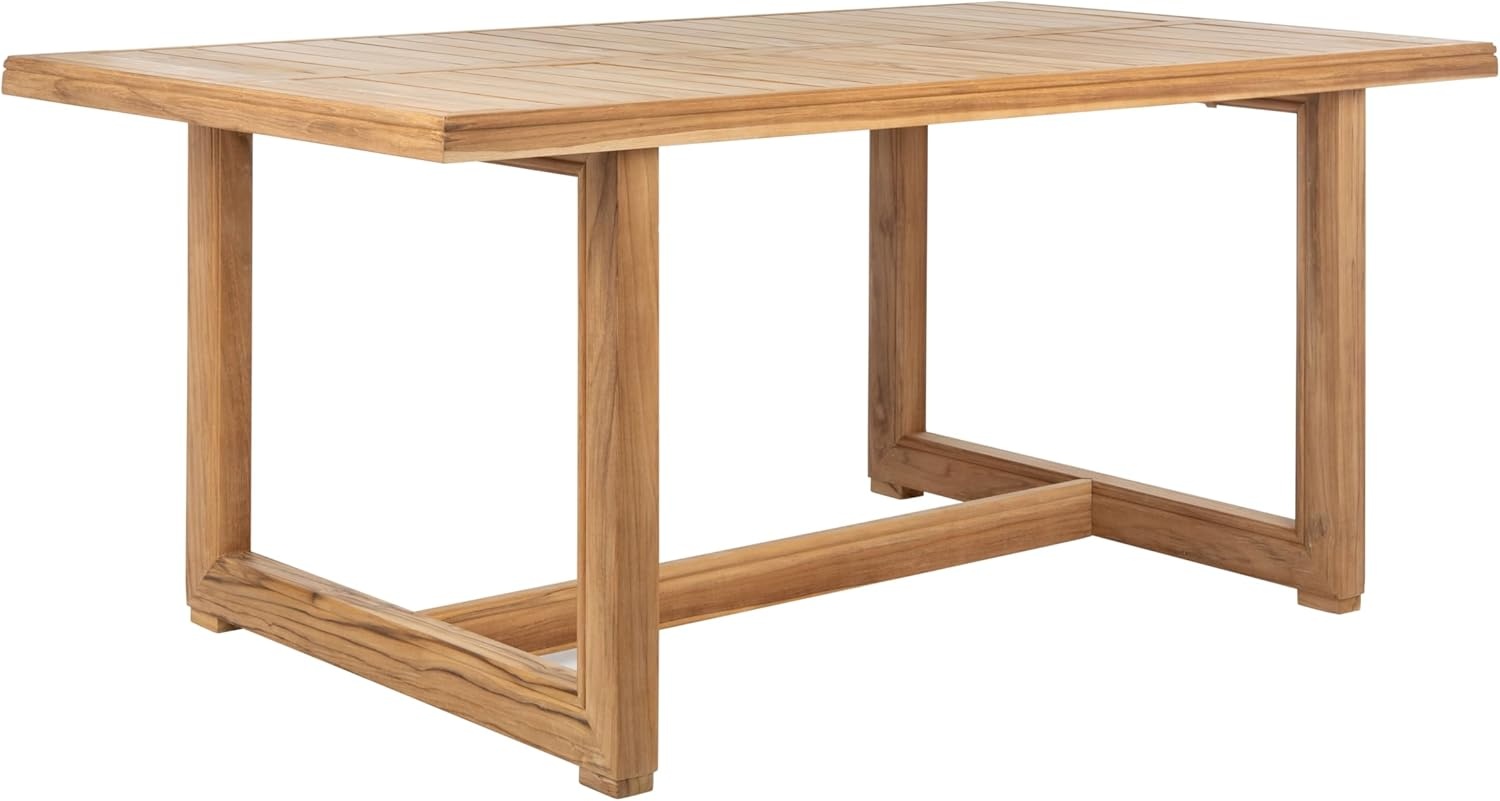 image:imageSAFAVIEH Home Collection Montford Teak Couture Dining Table