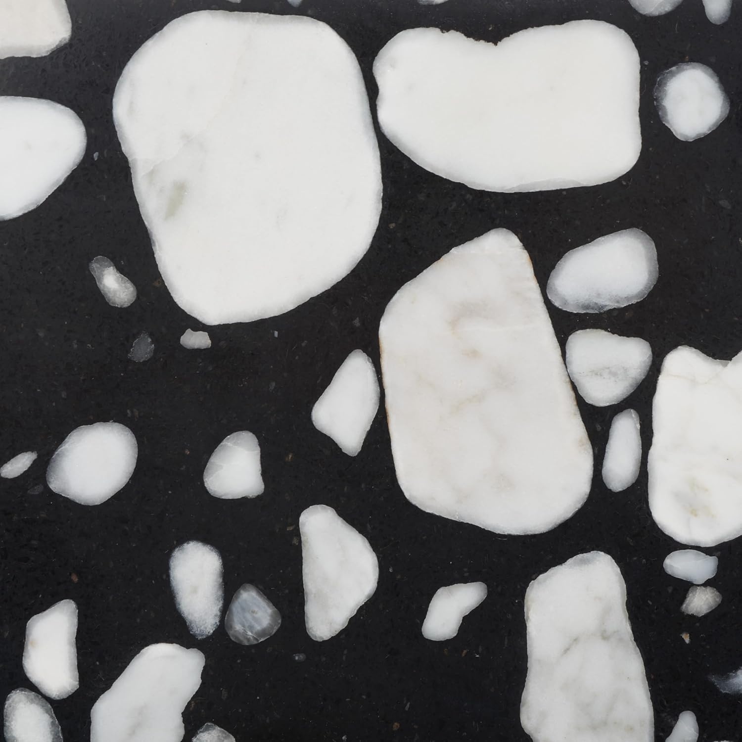 image:imageSafavieh Couture Collection Mars White and Black Acrylic C Drink Table SFV3563CBrass Black