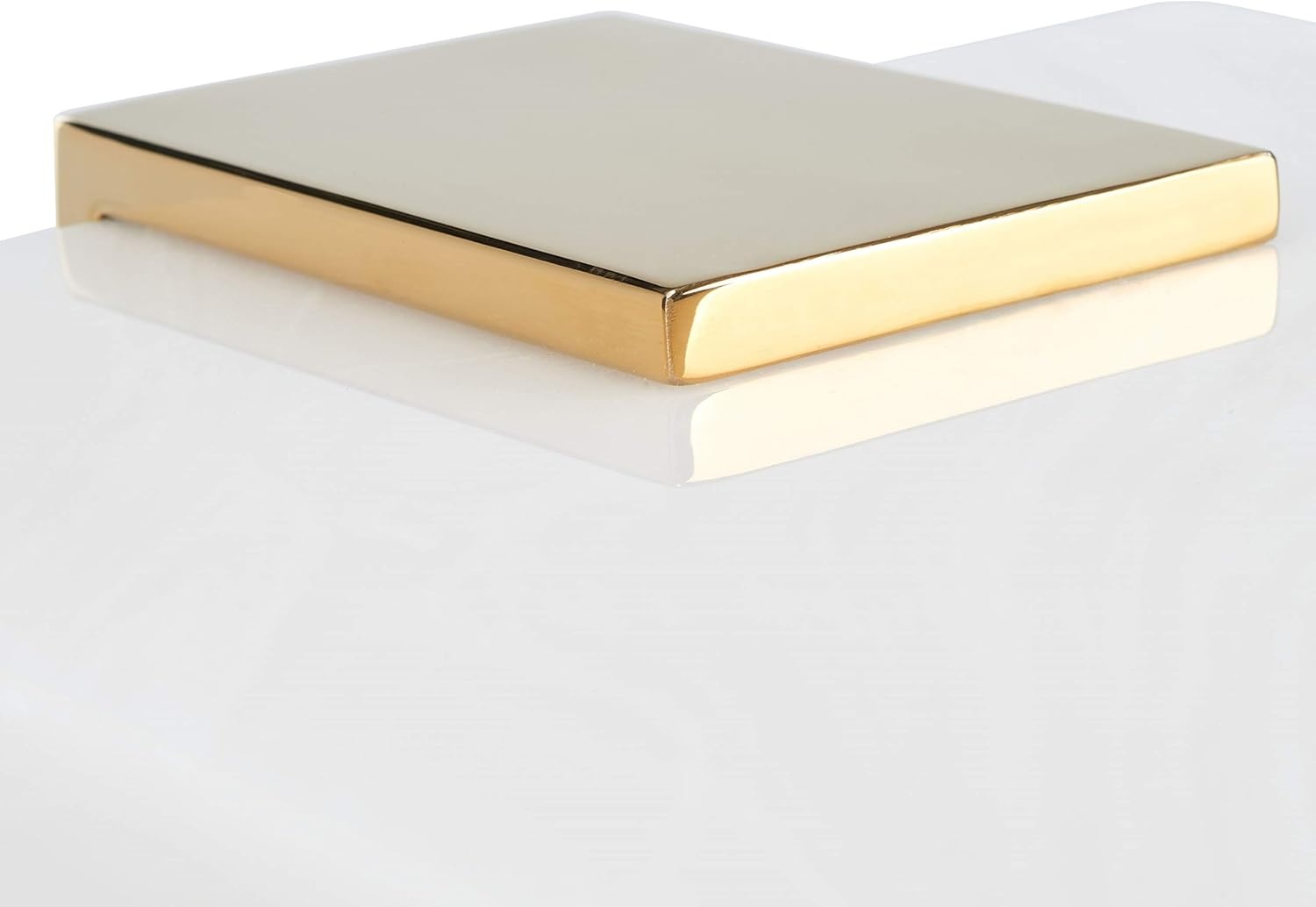image:imageSafavieh Couture Collection Mars White and Black Acrylic C Drink Table SFV3563CWhite Gold