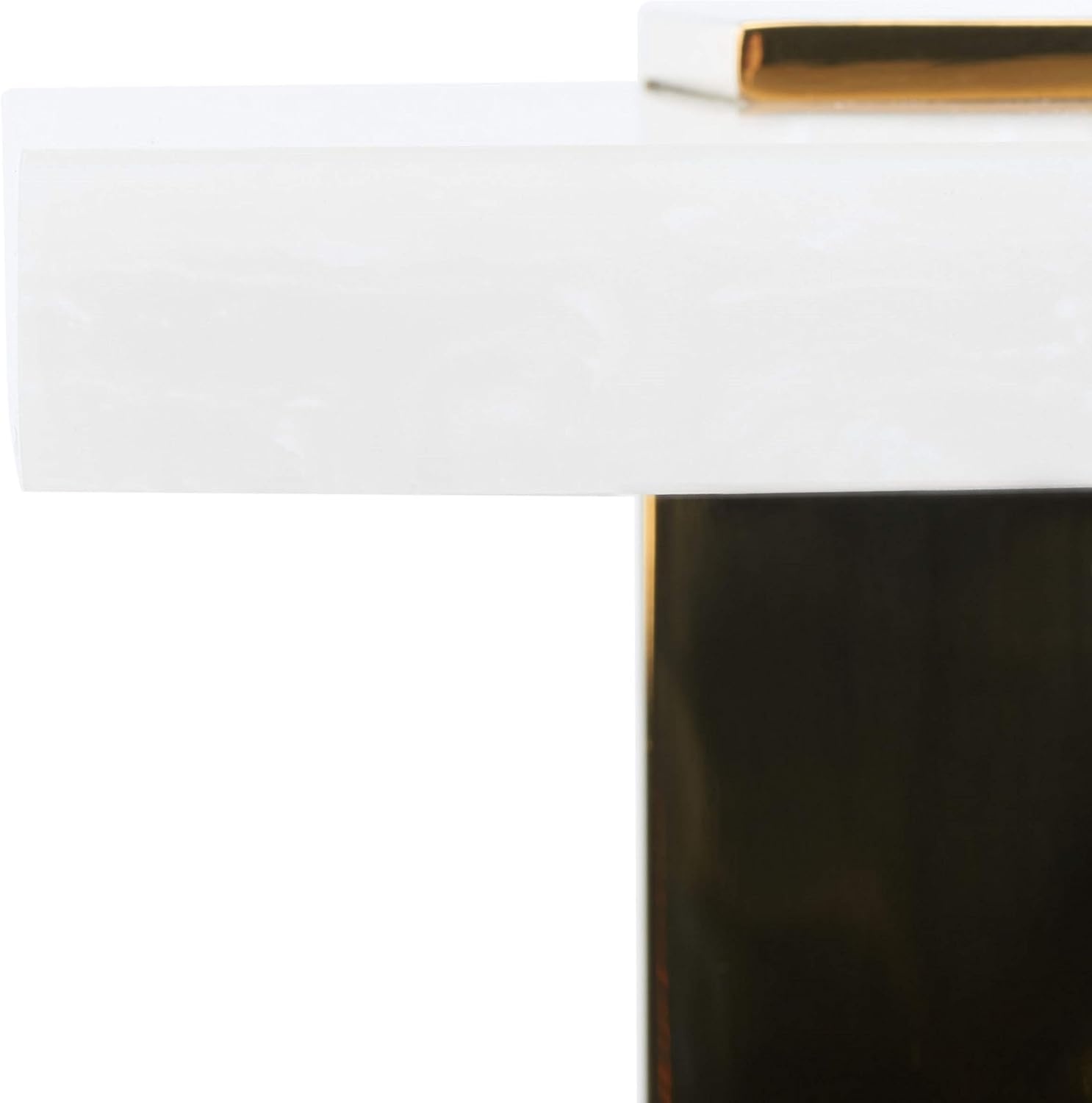 image:imageSafavieh Couture Collection Mars White and Black Acrylic C Drink Table SFV3563CWhite Gold