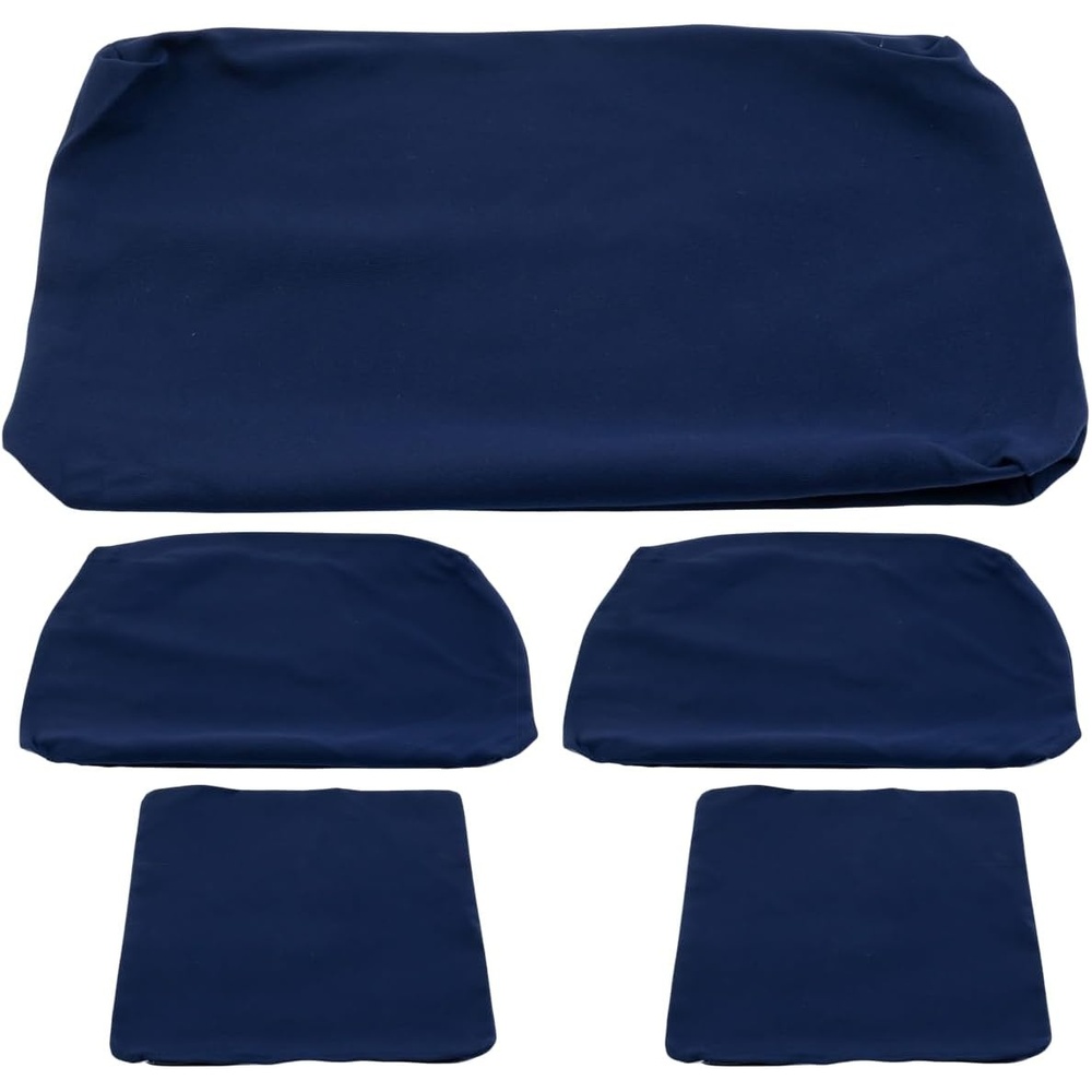 image:imageSafavieh CPT1003A Couture Montford Wood Loveseat 1 x 1 Brazilian TeakBeigeNavy