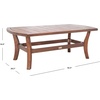 SAFAVIEH Coffee Table CPT1024A, Natural/Beige