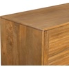 SAFAVIEH Couture Collection – Bellasasha Walnut Wood 4-Door Sideboard, Fully Assembled Media Console & Storage Cabinet (SFV9767A)(Walnut)