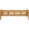 SAFAVIEH Couture Collection – Jimmy Rattan Bench, Handwoven Entryway Bench with Wood Frame, Versatile Accent Seating for Bedroom Living Room (CWK4001A)(Natural)