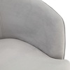 SAFAVIEH Couture Collection Annalee Light Grey Velvet/Gold Swivel Accent Chair (Fully Assembled)