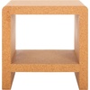 SAFAVIEH Couture Collection Daysie Cork Nightstand Accent Table (Fully Assembled)