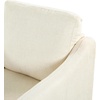 SAFAVIEH Couture Collection Edalynn Modern Cream Accent Chair(Cream)