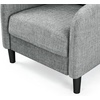 SAFAVIEH Couture Collection Edalynn Modern Cream Accent Chair(Grey)