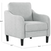 SAFAVIEH Couture Collection Edalynn Modern Cream Accent Chair(Light Grey)