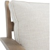 SAFAVIEH Couture Collection Santa Cruz Natural/Beige Solid Wood Patio Sectional Sofa