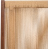 SAFAVIEH Couture Collection Trisha Walnut/Natural Solid Wood Folding Rope Accent Chair