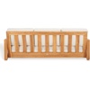 SAFAVIEH Couture Montford Brazilian Teak Indoor/Outdoor Sofa(Beige)