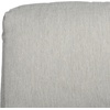 SAFAVIEH Couture Outdoor Collection Brutus White/Natural/Light Grey Linen Cushion Solid Wood Rocking Chair