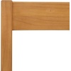 SAFAVIEH Couture Outdoor Collection Mayaguana Natural/White Solid Teak Wood Dining Chair Set of 2